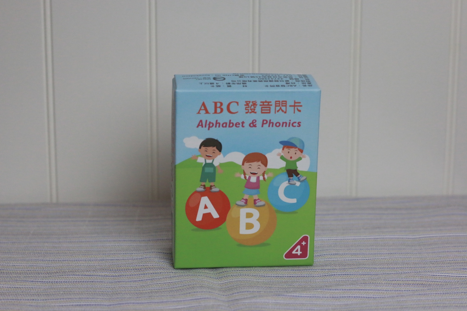 中文家庭雙語小孩abc Alphabet Phonics 自然發音閃卡
